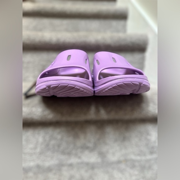 NEW Hoka Ora Recovery Unisex Slides 3 in Lilac Purple - Men’s 14/Women’s 16 - Picture 5 of 8